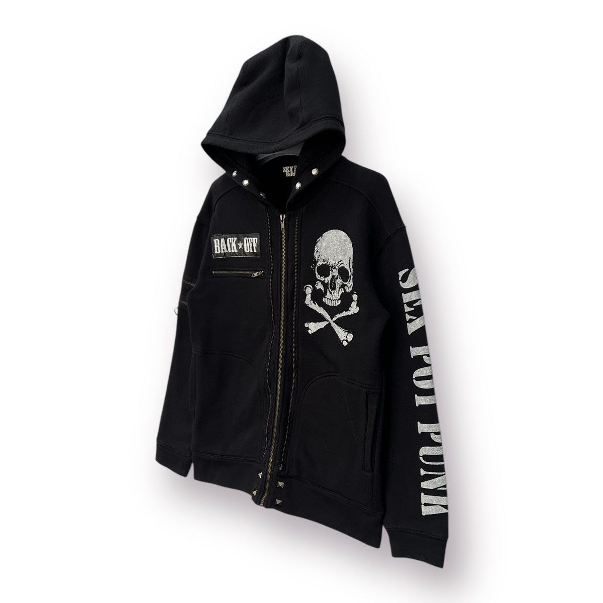 If Six Was Nine 🔥 Sex Pot Revenge punk Gothic Fashion Sweat zipper Jacket Size US S / EU 44-46 / 1 - 3 Thumbnail