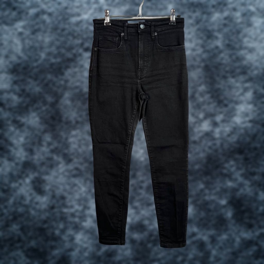 Everlane Everlane Womens Size 26 High Rise Skinny Ankle Jeans Cotton Blend Denim Black Size 26" / US 2 / IT 38 - 1 Thumbnail