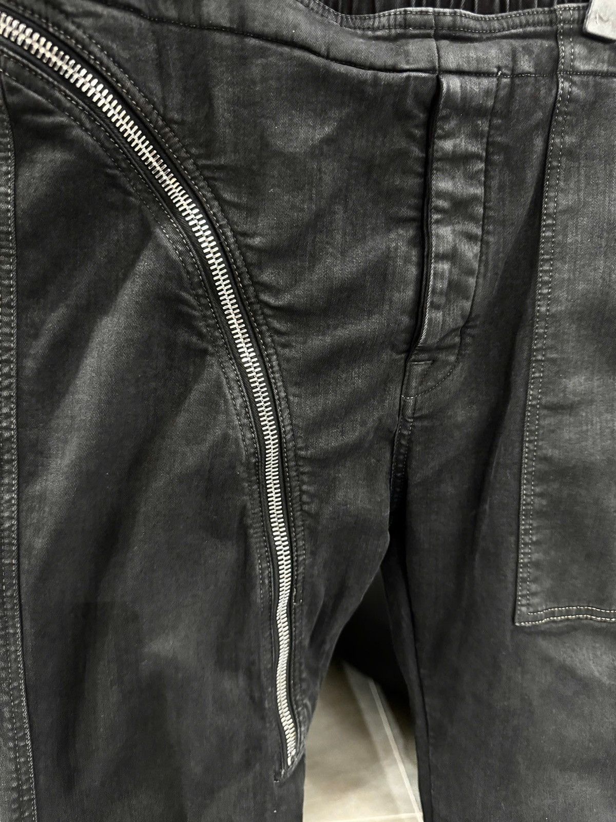 Rick Owens Rick Owens Aircut Waxed Pants Size US 33 - 2 Thumbnail