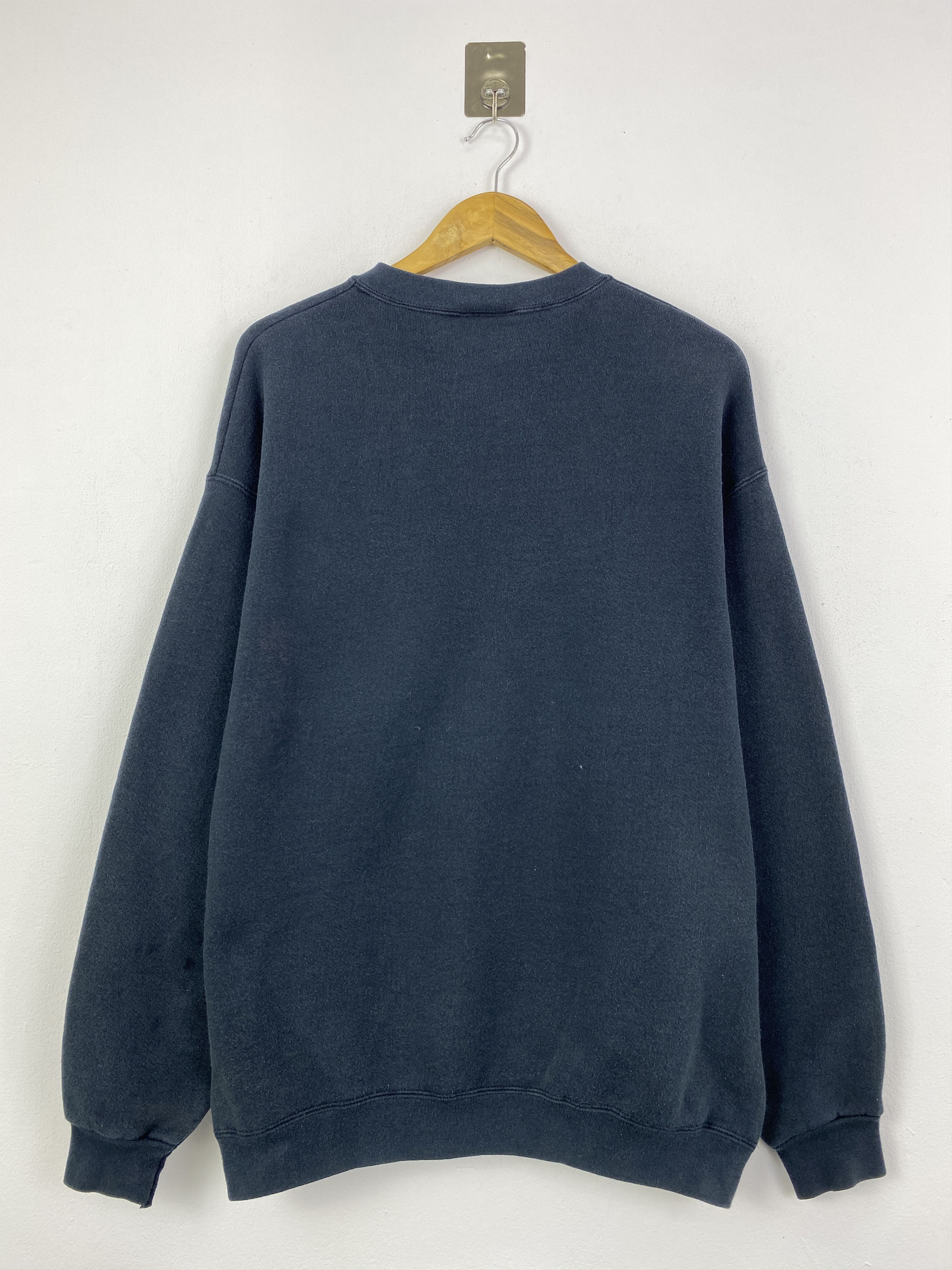 Xlarge Vintage 90s XLarge Plain Pullover Sweatshirt SH0140 Size US XL / EU 56 / 4 - 3 Thumbnail