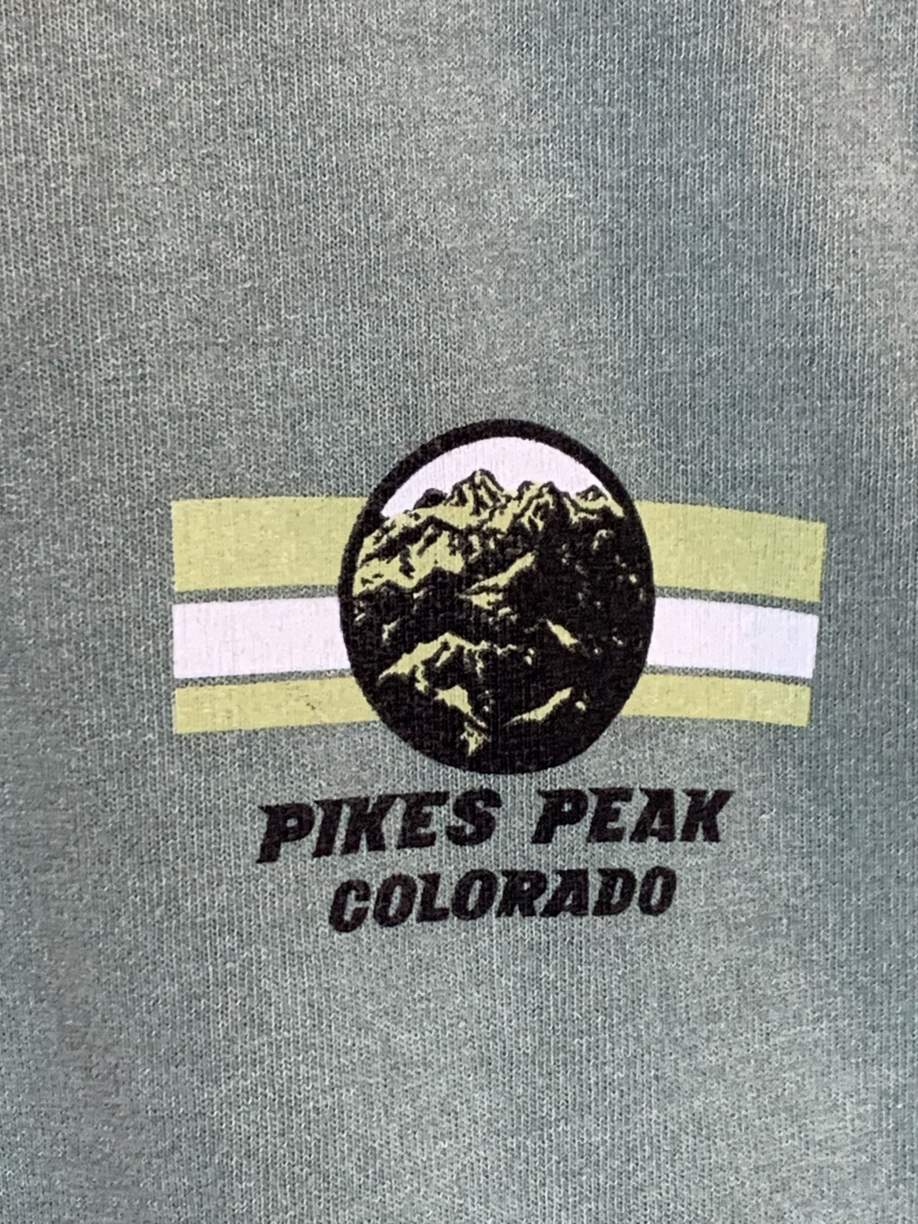 Vintage RARE* Vintage 90s I Like It On Top Pikes Peak Mountain Shirt Size US S / EU 44-46 / 1 - 5 Thumbnail