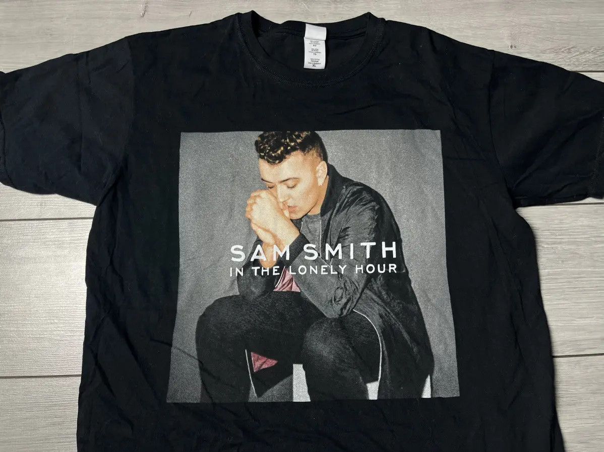 Band Tees Sam smith in the lonely hour Tshirt tour tee size XLarge Size US XL / EU 56 / 4 - 3 Thumbnail
