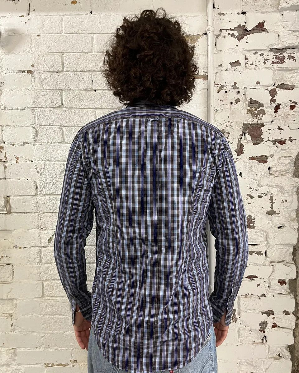 Dolce & Gabbana AW2006 Dolce & Gabbana Navy Checkered Plaid Shirt Size US M / EU 48-50 / 2 - 3 Thumbnail