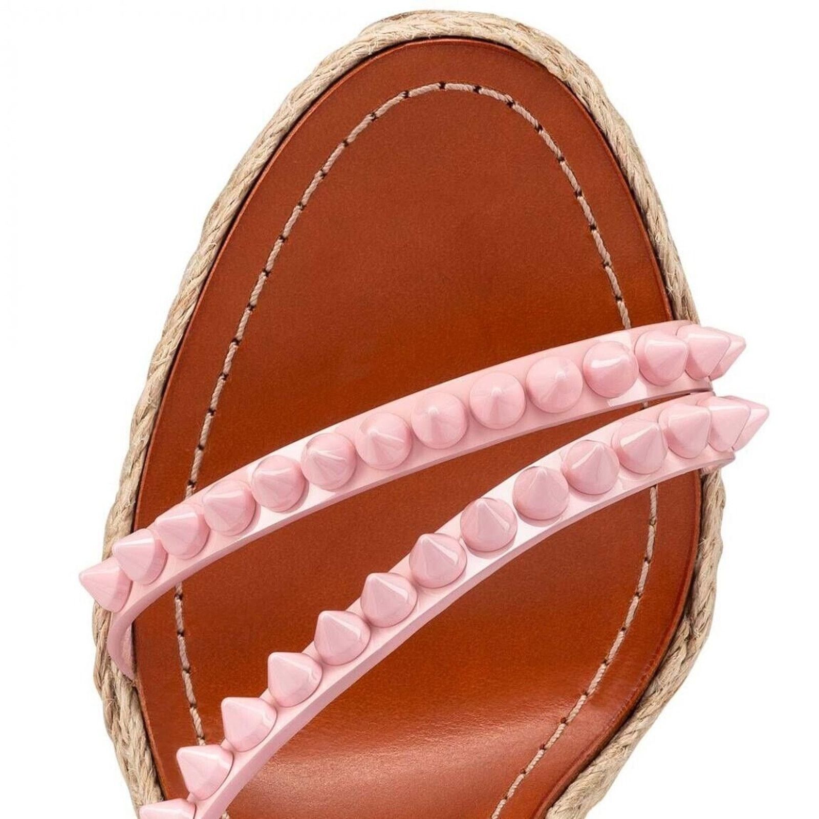 Christian Louboutin Mafaldina Zeppa 120 Rosy Pink Platform Wedge Sandal 41 Size US 11 / IT 41 - 7 Thumbnail