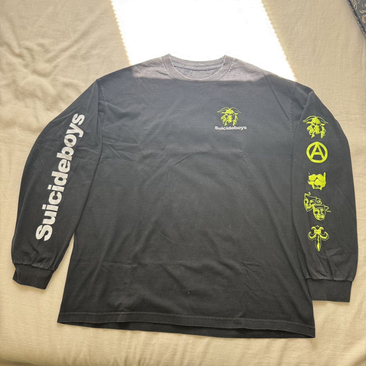 Band Tees Suicide Boys Grey Day Tour Longsleeve Tee Black Size US L / EU 52-54 / 3 - 1 Thumbnail