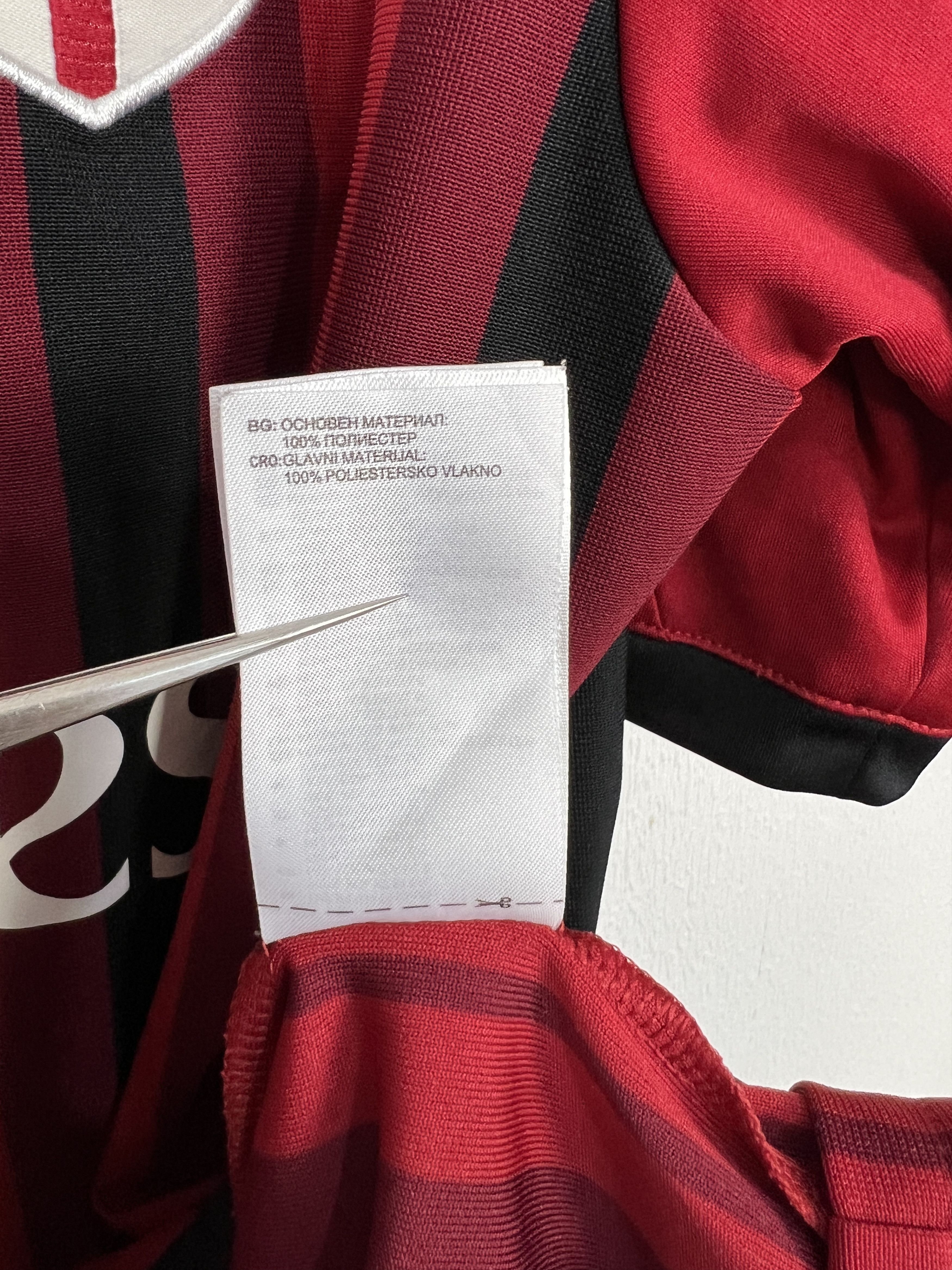 Adidas AC Milan Home football shirt 2014 Soccer Adidas Jersey Mens Size US L / EU 52-54 / 3 - 12 Thumbnail