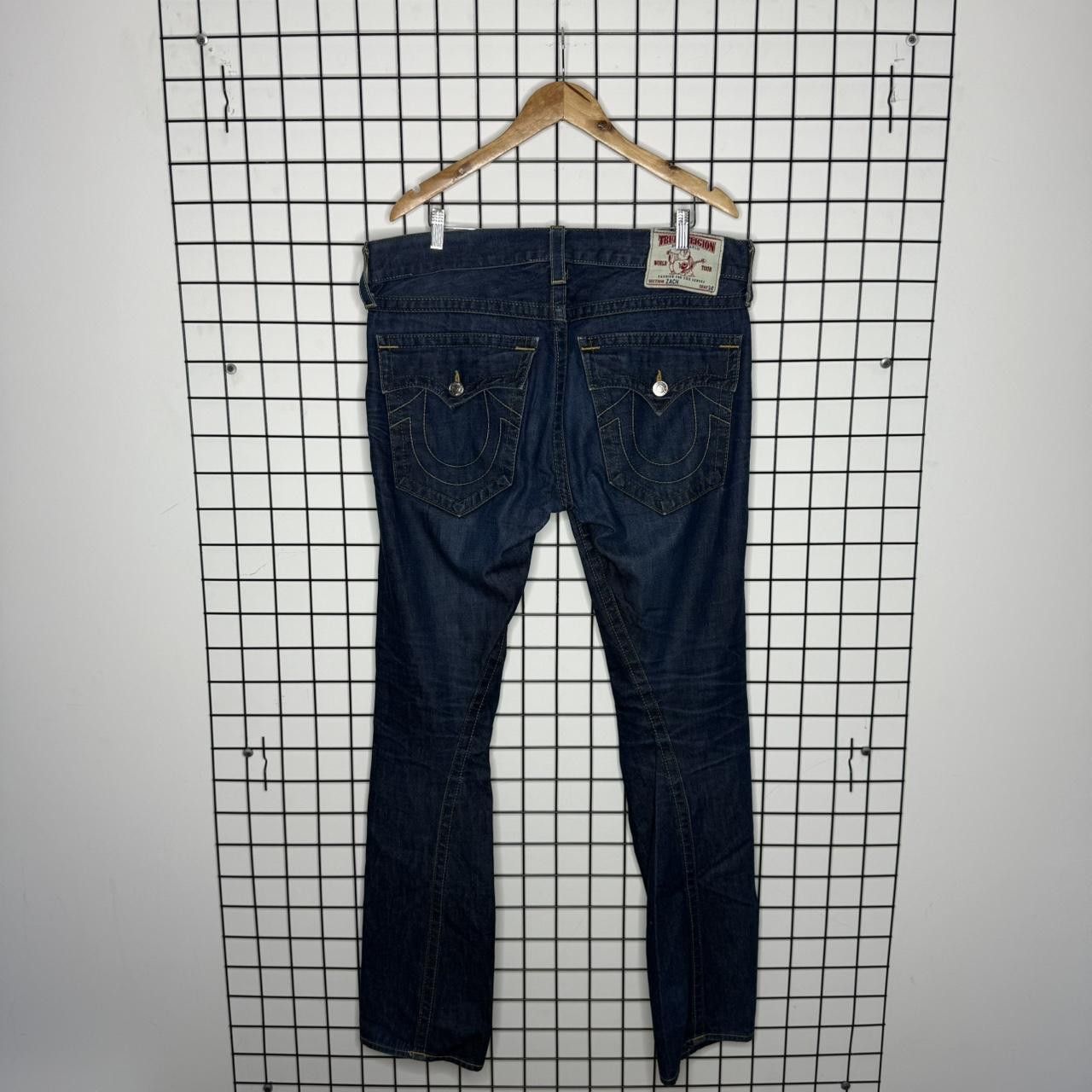 True Religion True Religion Zach Jeans Fat Stitch Boot Cut Size US 34 / EU 50 - 4 Thumbnail
