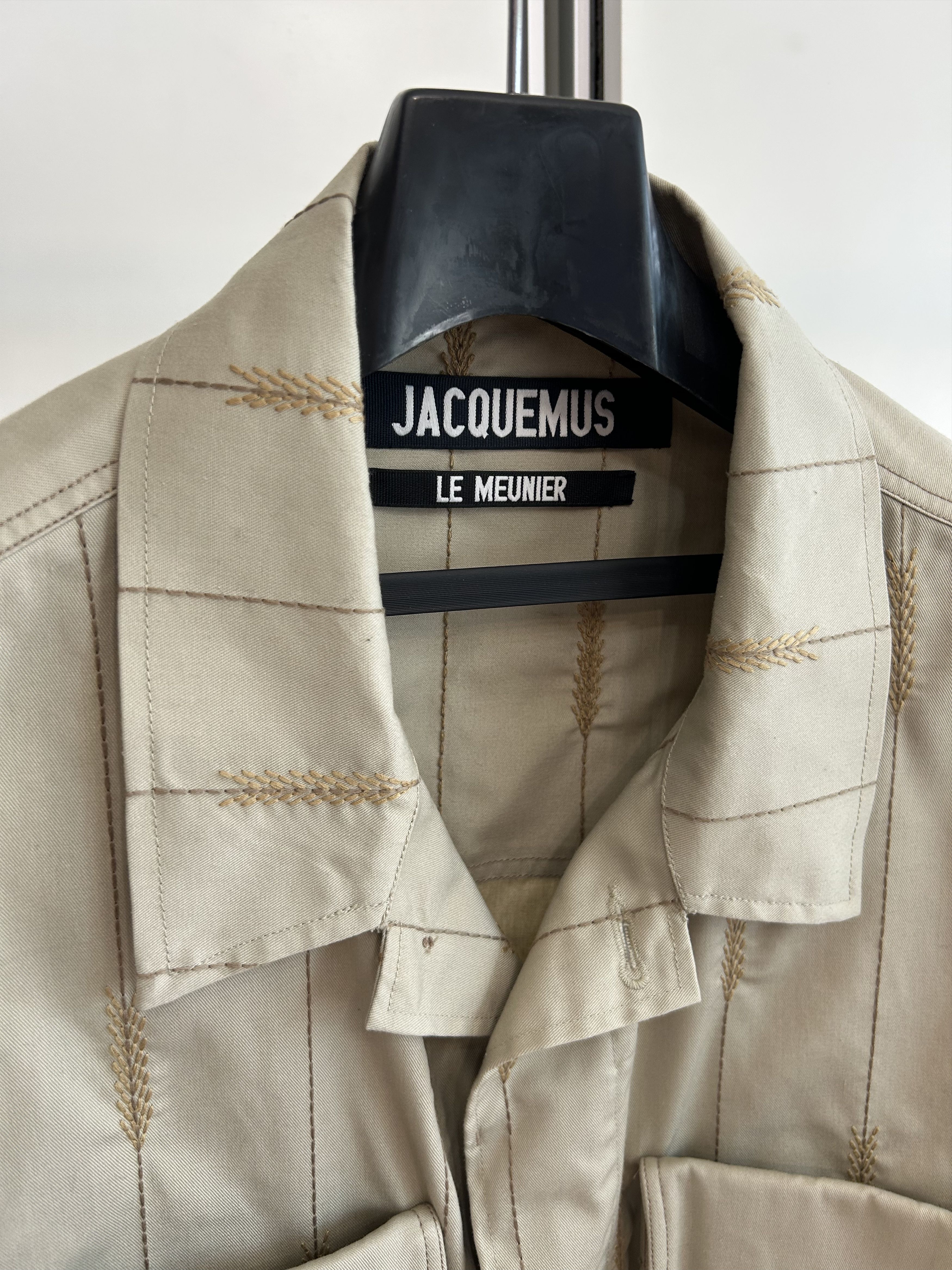 Jacquemus JACQUEMUS Embroidered Safari Collection Jacket Size US L / EU 52-54 / 3 - 3 Thumbnail