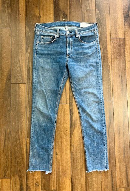 Rag & Bone Rag & Bone Ankle Skinny Jeans in Lucky Rouge Size 30" / US 8 / IT 44 - 5 Thumbnail