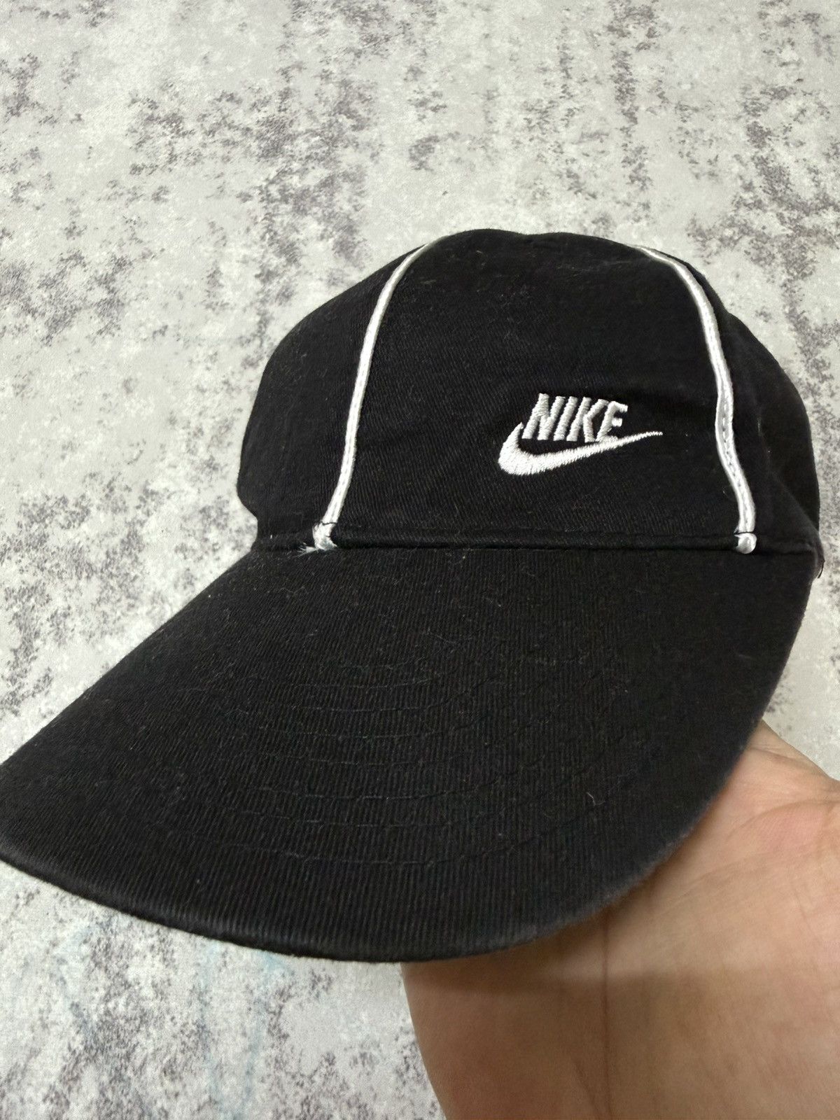 Nike Vintage 90s Nike Wafle Velcro Adjustable Cap Size ONE SIZE - 6 Thumbnail