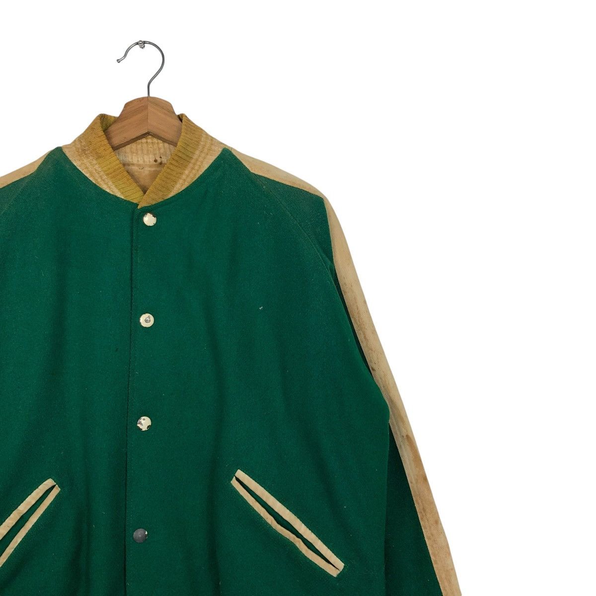 Vintage 🔥TRUE VINTAGE 1960’s VARSITY JACKET SPORTSWEAR LETTERMAN USA Size US M / EU 48-50 / 2 - 8 Thumbnail