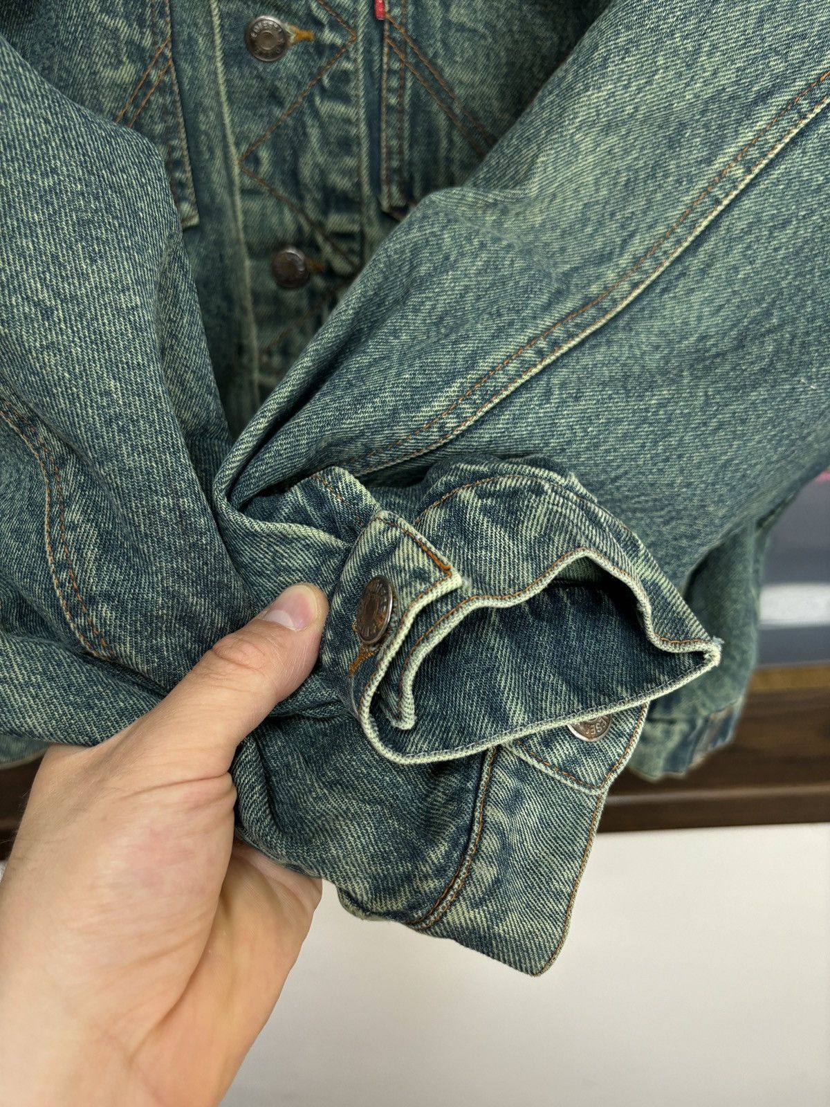 Diesel Vintage Diesel Denim Avant Garde Jeans Western Jacket Size US L / EU 52-54 / 3 - 8 Thumbnail
