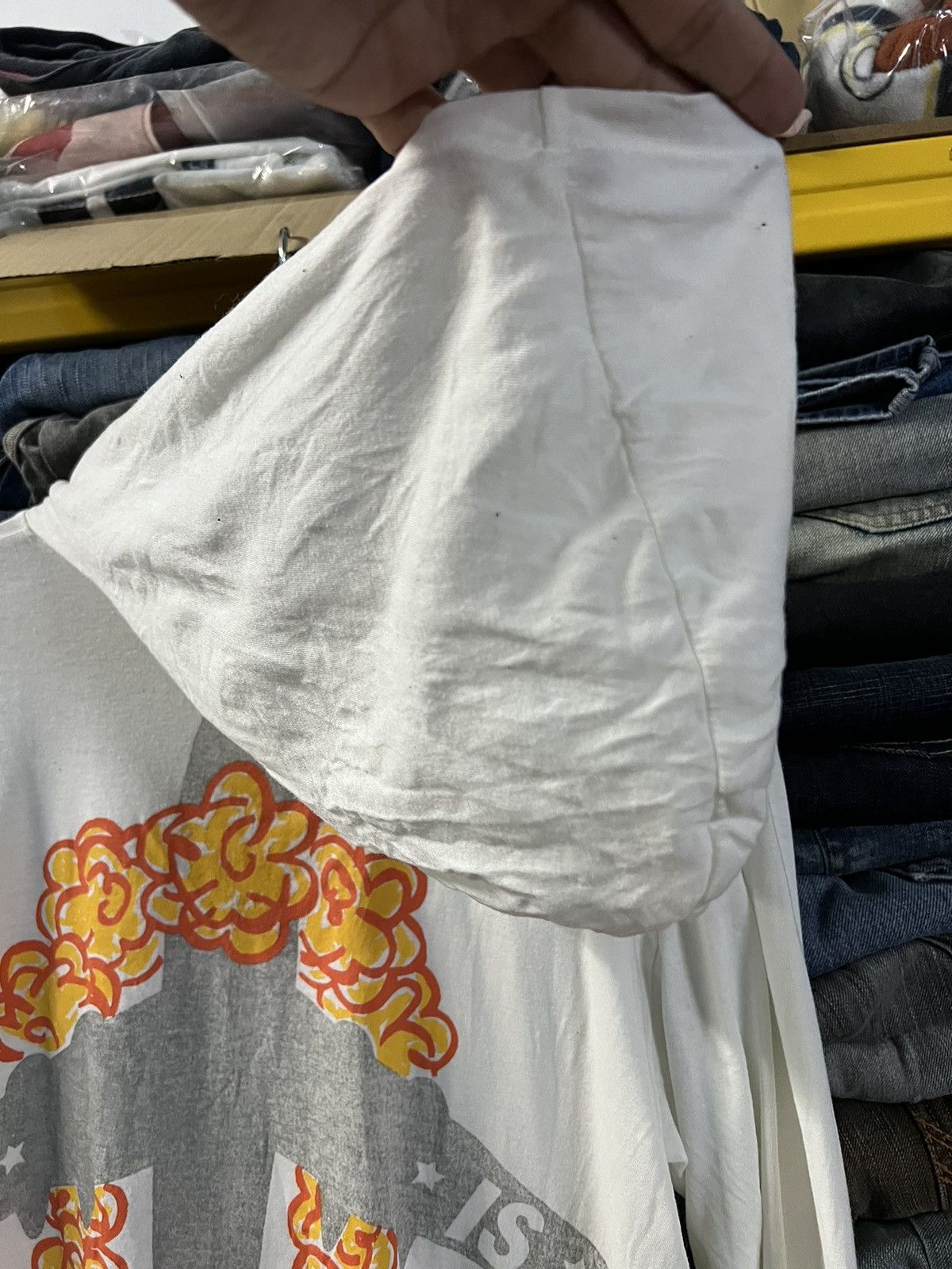 VINTAGE 80’S (I.S) ISSEY MIYAKE L/S TSHIRT HOODIE RARE