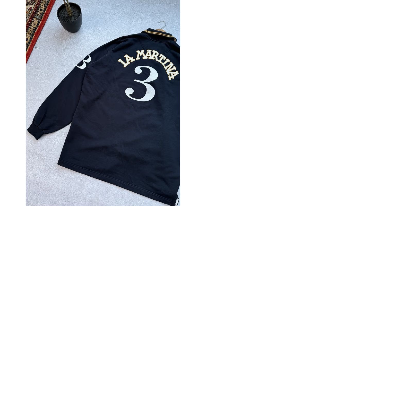 La Martina VINTAGE LA MARTINA Alfa Romeo #3 Racing Long Sleeve Sweatshirt Men’s XL Blue Size US XL / EU 56 / 4 - 9 Thumbnail