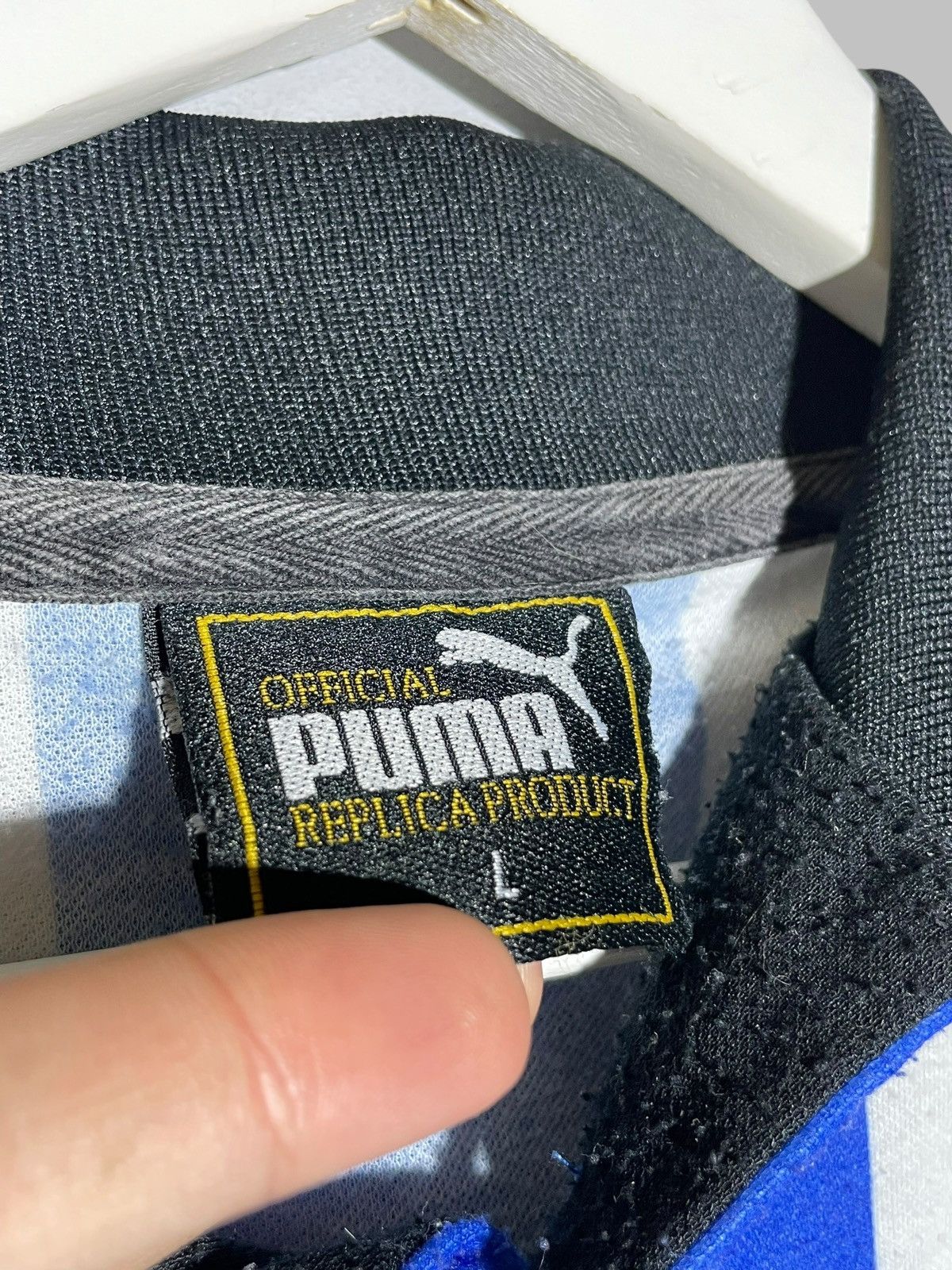 Puma × Vintage Sheffield Wednesday Puma 1997/98 Vintage Home Football Shirt Size US L / EU 52-54 / 3 - 14 Thumbnail