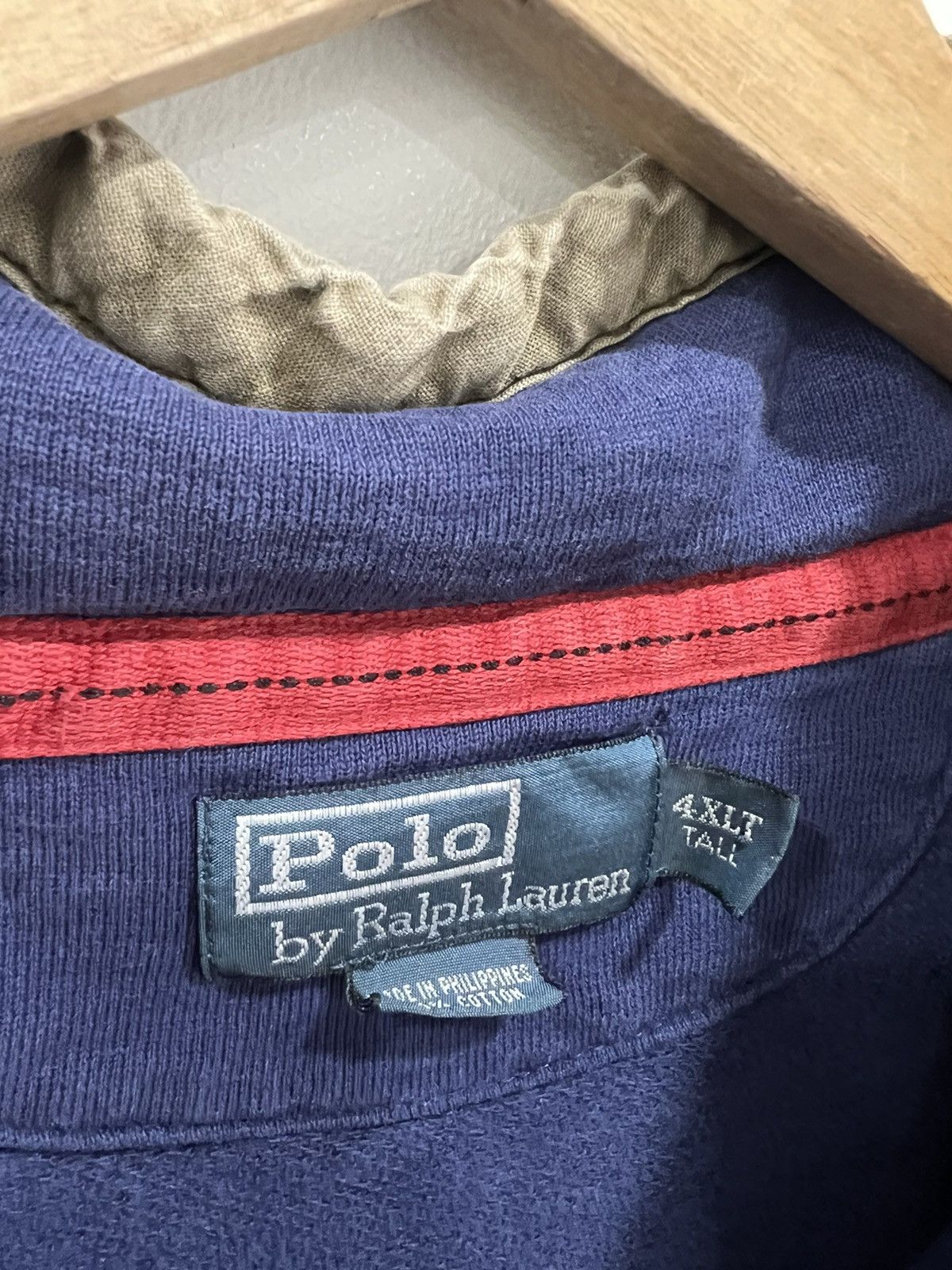 Polo Ralph Lauren Vintage Ralph Lauren Polo Sweater zip 4XLT Tall Size US XXL / EU 58 / 5 - 5 Thumbnail