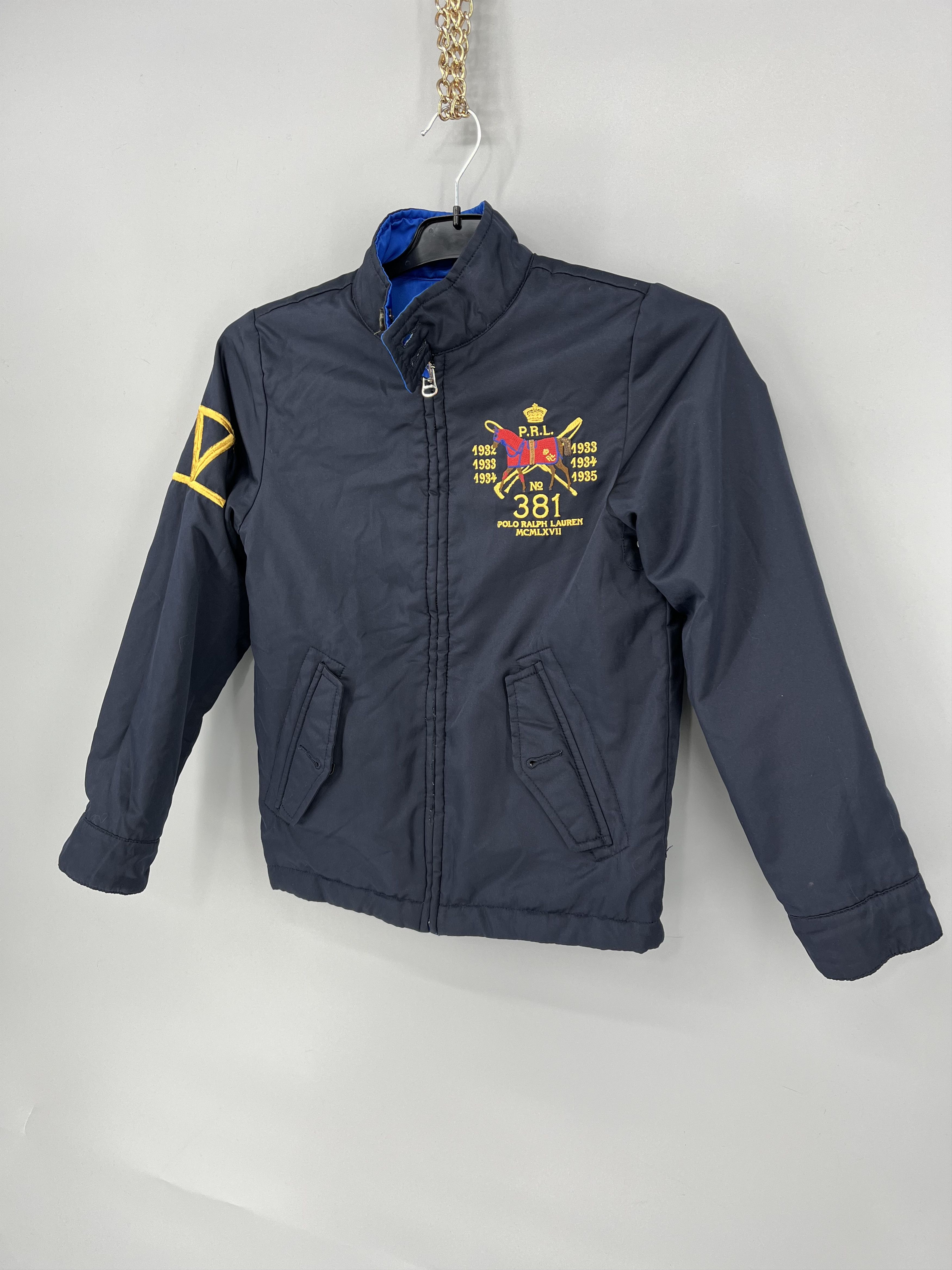 Polo Ralph Lauren Vtg Kids!! Polo Ralph Lauren County Riders Reversible Jacket Size US XXS / EU 40 - 15 Thumbnail