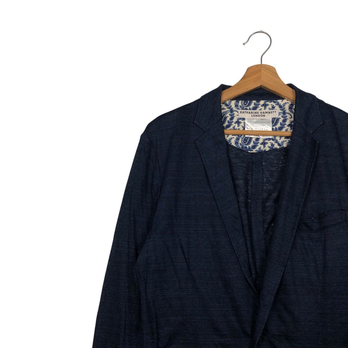 Japanese Brand 📌Vintage Chore Work Jacket Blanket Katharine Hamnett London Size US L / EU 52-54 / 3 - 7 Thumbnail