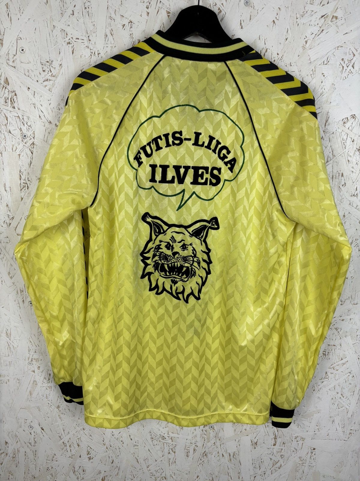 Hummel 90s Hummel Tampereen Ilves Special Kit L/S Soccer Jersey ~XL Size US M / EU 48-50 / 2 - 6 Thumbnail