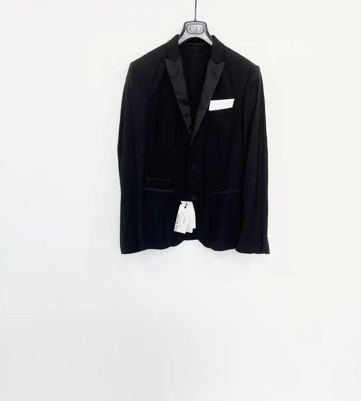 Neil Barrett NeIL Barrett Black Wool Men's Blazer 0089 Size US S / EU 44-46 / 1 - 1 Thumbnail
