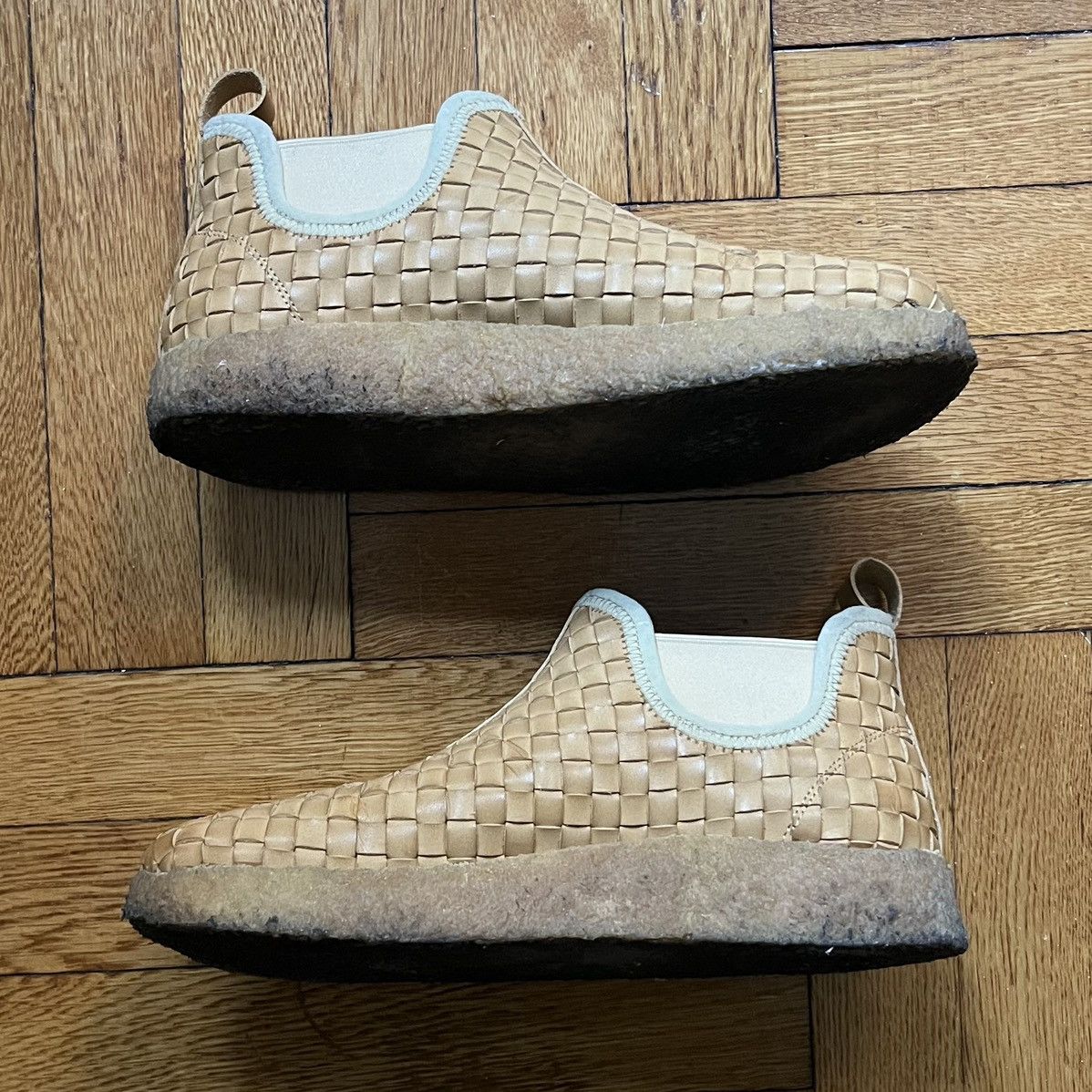 Malibu Sandals Malibu Faux Leather Woven Chelsea Boots Size US 8 / EU 41 - 5 Thumbnail