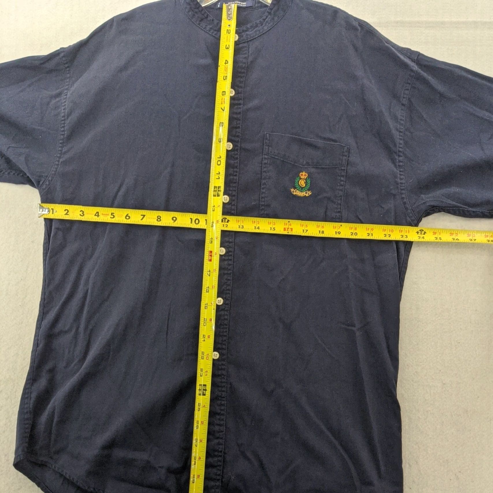 Chaps VINTAGE Ralph Lauren CHAPS Shirt Mens Large Button Up Cotton 90s 80s Size US L / EU 52-54 / 3 - 4 Thumbnail