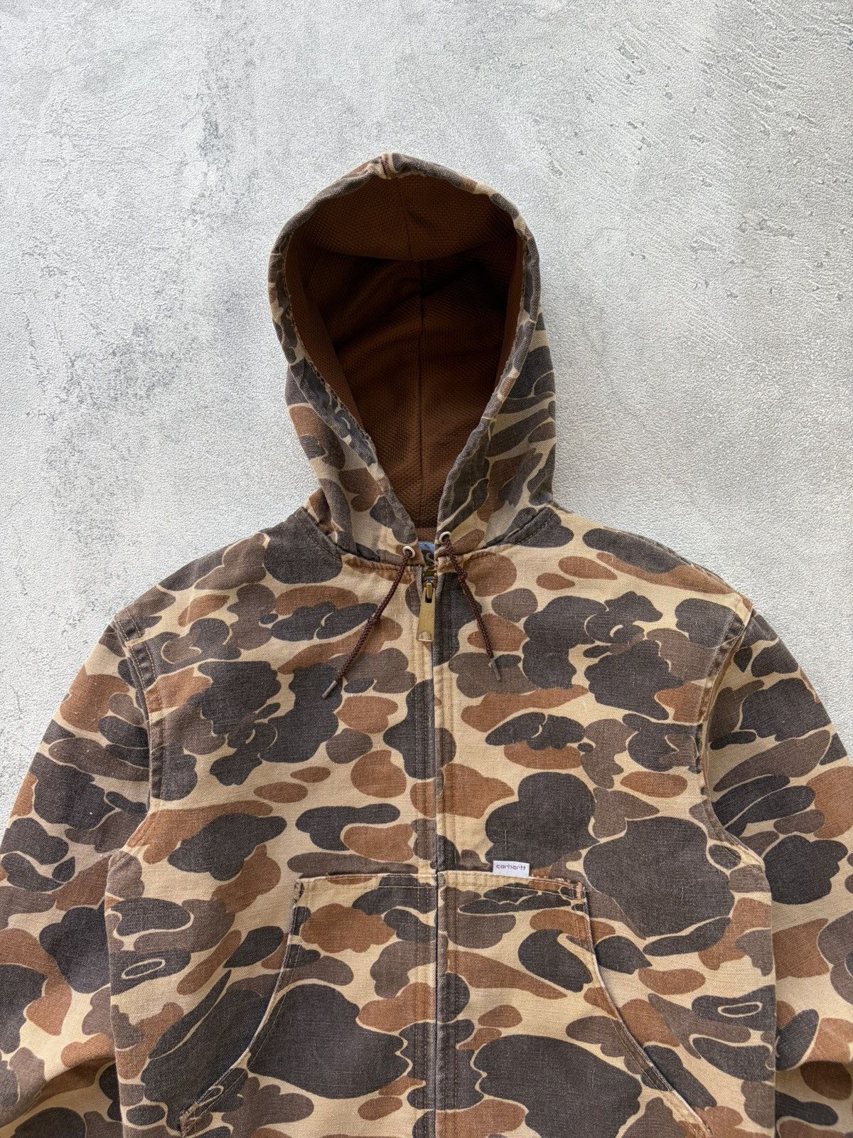 Carhartt VINTAGE 80’s CARHARTT ACTIVE JR123 CAMO JACKET BAPE LOOKS Size US S / EU 44-46 / 1 - 5 Thumbnail