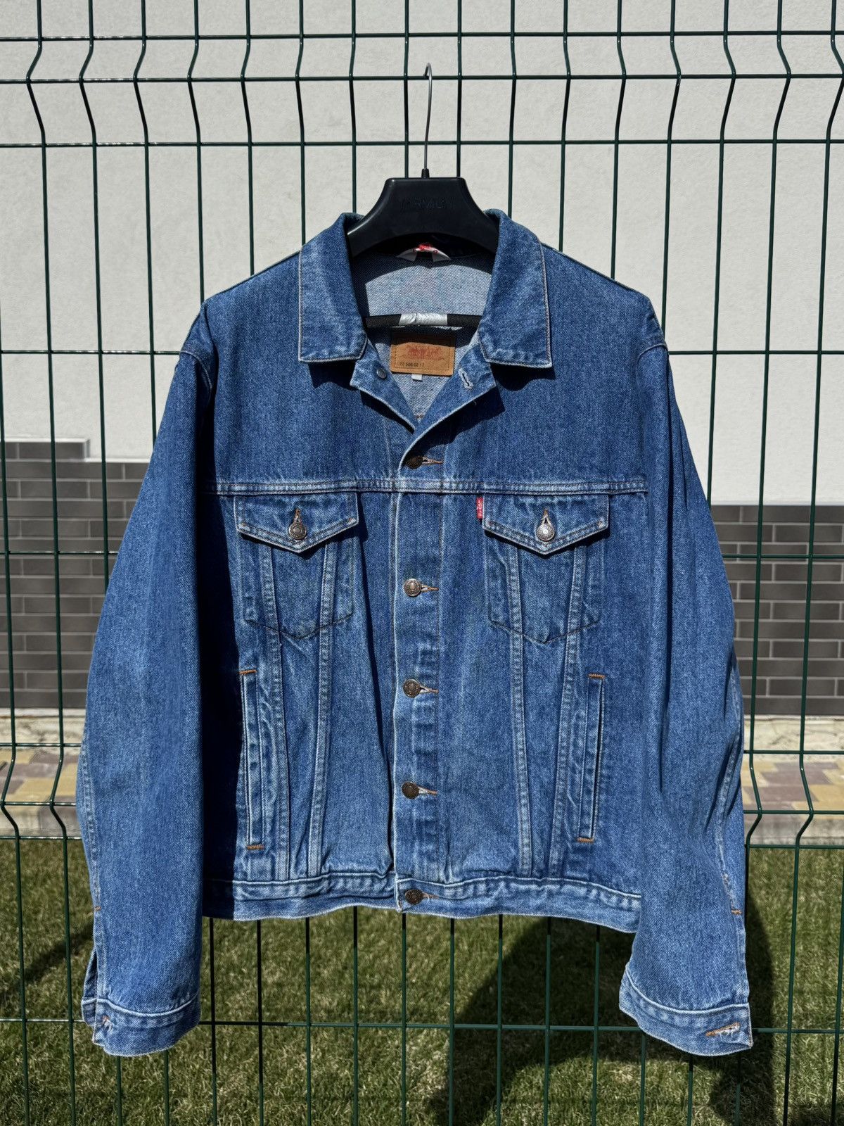 Levi's Vintage 2003 Levis Denim Jacket R17 Fabric Size US L / EU 52-54 / 3 - 3 Thumbnail