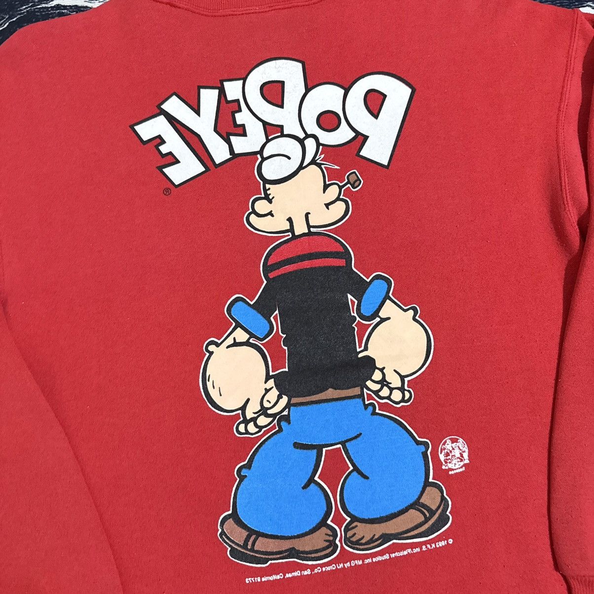 Vintage Vintage Popeye Sweatshirt Size US M / EU 48-50 / 2 - 10 Thumbnail