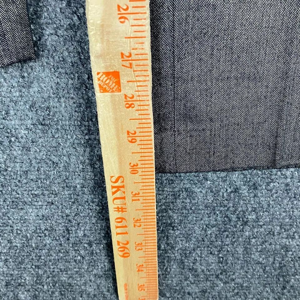 Loft Loft Dress Pants Women's Size 0 Hook & Eye Gray Straight Leg Size 25" / US 0 / IT 36 - 6 Thumbnail