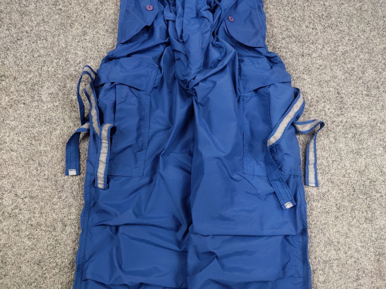 Japanese Brand Rare Vintage MT:2 Japanese Parachute Baggy Cargo Blue Pants Size US 34 / EU 50 - 5 Thumbnail