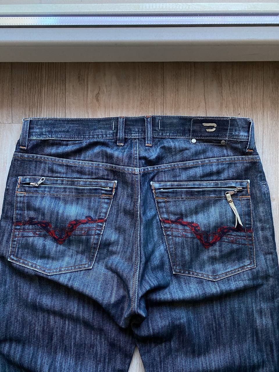 Diesel × Japanese Brand Rare Diesel distressed Jeans Vintage Y2K Baggy Fit Size US 34 / EU 50 - 2 Thumbnail