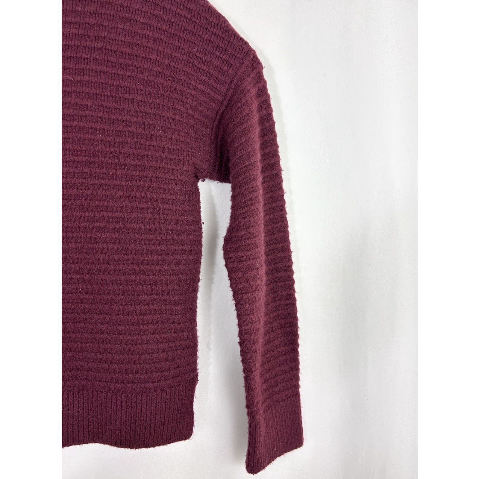 Madewell Madewell Sweater Cowl Neck Pullover Merino Wool Blend Womens Medium Red) Size M / US 6-8 / IT 42-44 - 4 Thumbnail