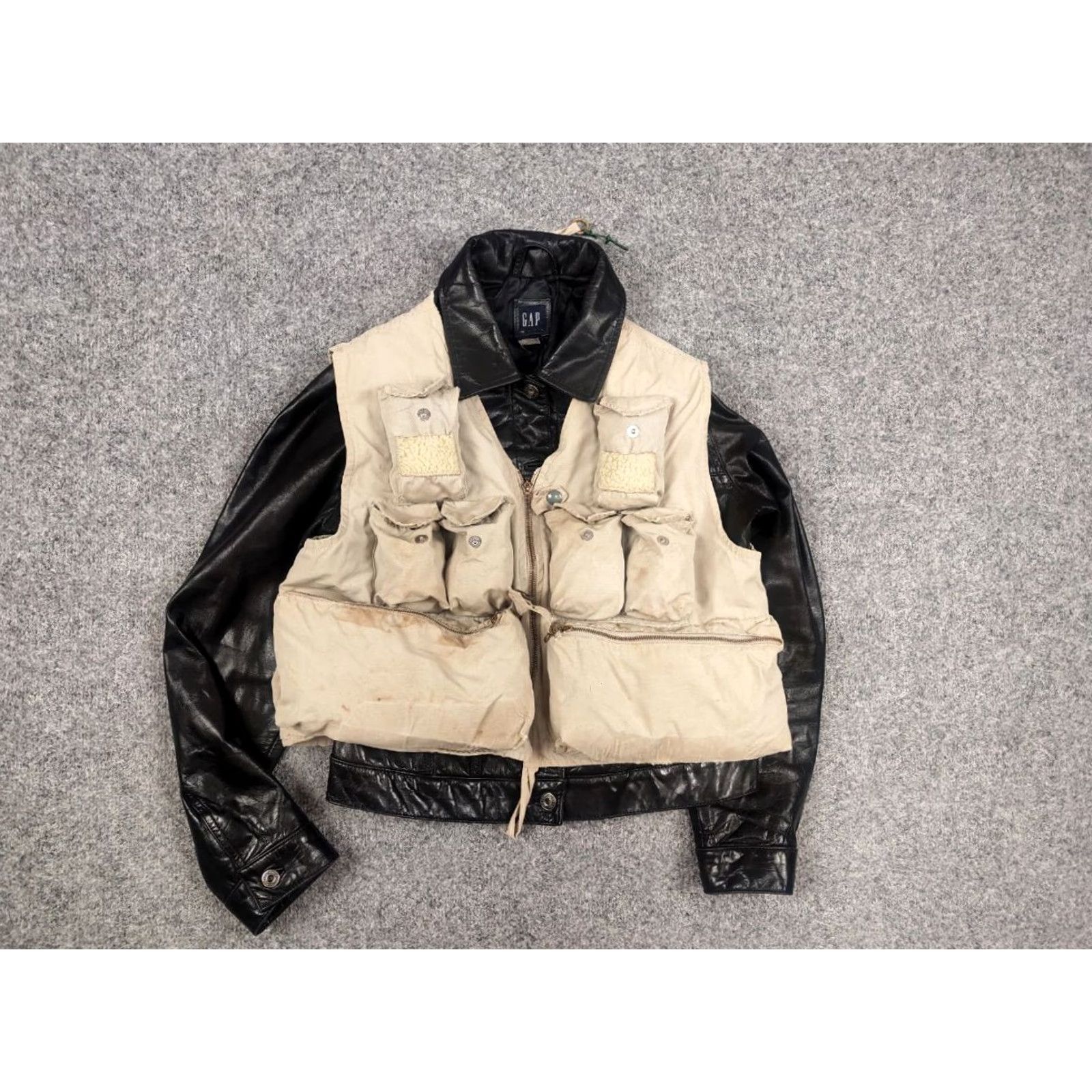 Vintage VINTAGE Masland Tac-L-Pac Fly Hunting Fishing Pockets Vest Shirt Beige 1940s M Gentlemen Outdoors Mens Size US M / EU 48-50 / 2 - 2 Thumbnail