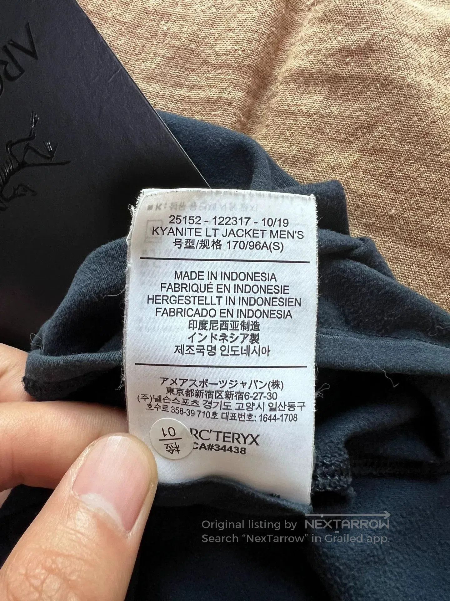 Arc'teryx Arc'teryx Men's Kyanite LT Fleece Jacket. Size US S / EU 44-46 / 1 - 4 Thumbnail