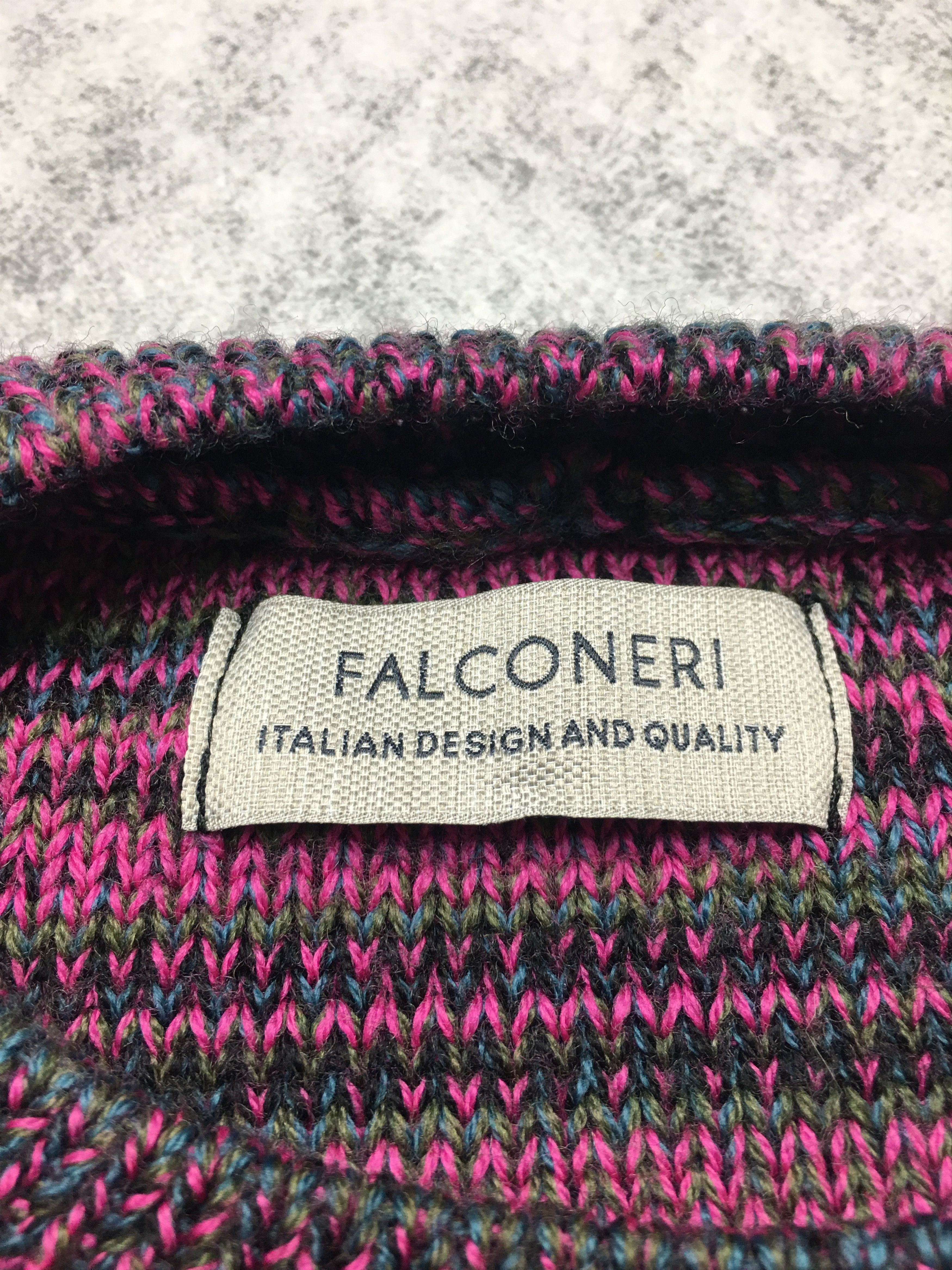 Other FALCONERI Italy Virgin Wool Striped Knit Sweater Size S Size S / US 4 / IT 40 - 9 Thumbnail