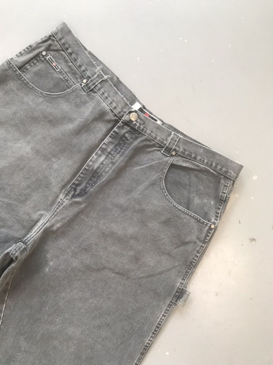 Southpole × Vintage Vintage faded Southpole logo embroidered skater denim jort Size US 42 / EU 58 - 4 Thumbnail