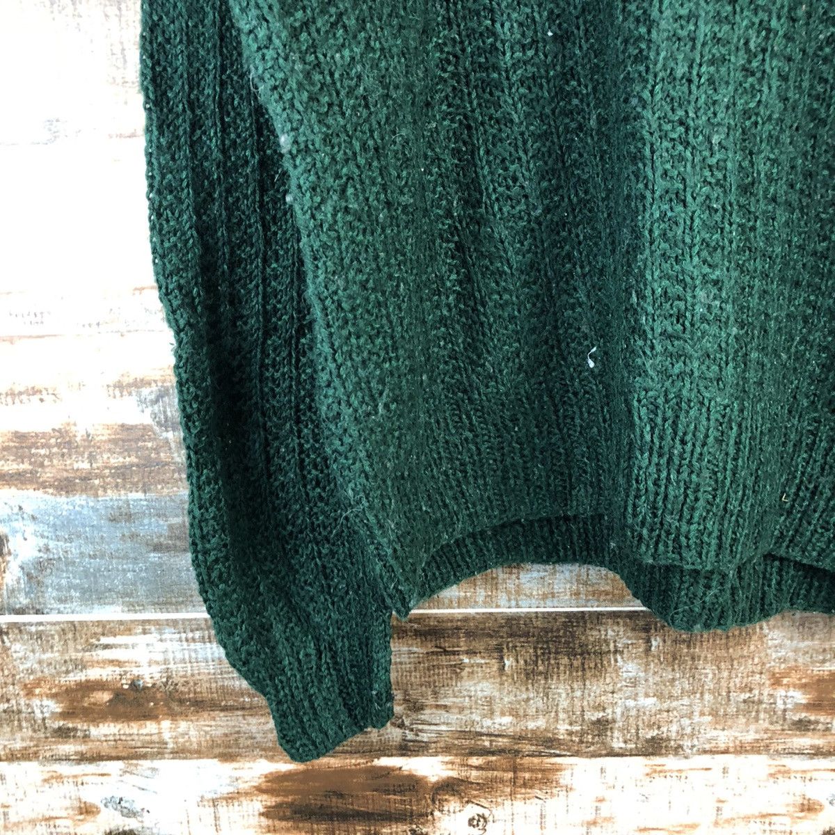 Japanese Brand DL Japan handmade vintage Green Knitwear #C552 Size US XL / EU 56 / 4 - 7 Thumbnail