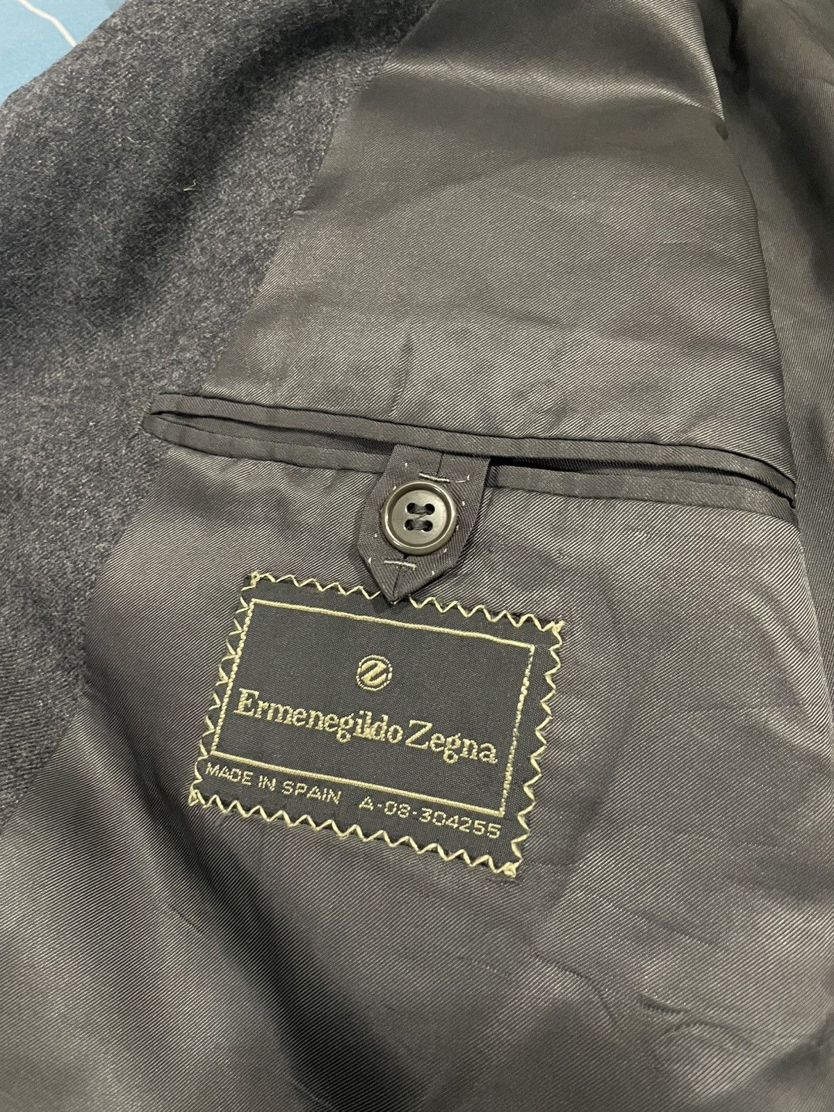 Ermenegildo Zegna Vintage Ermenegildo Zegna Blazer Size 42R - 2 Thumbnail