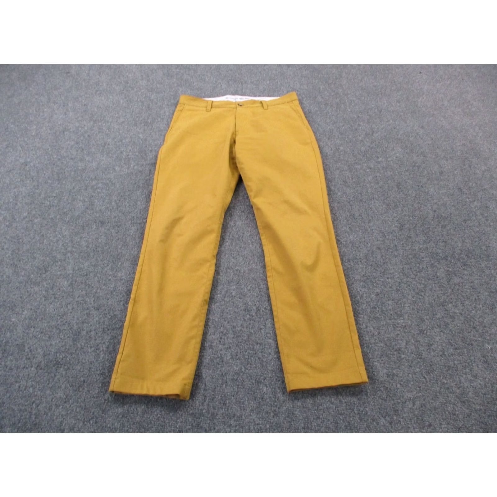 Rhone Rhone Pants Mens 30 Yellow Chino Performance Casual Preppy Business Dress Flat Front Straight Leg Knits Polyester Shirt/ Pants Men XS-XXL? Size US 30 / EU 46 - 2 Thumbnail