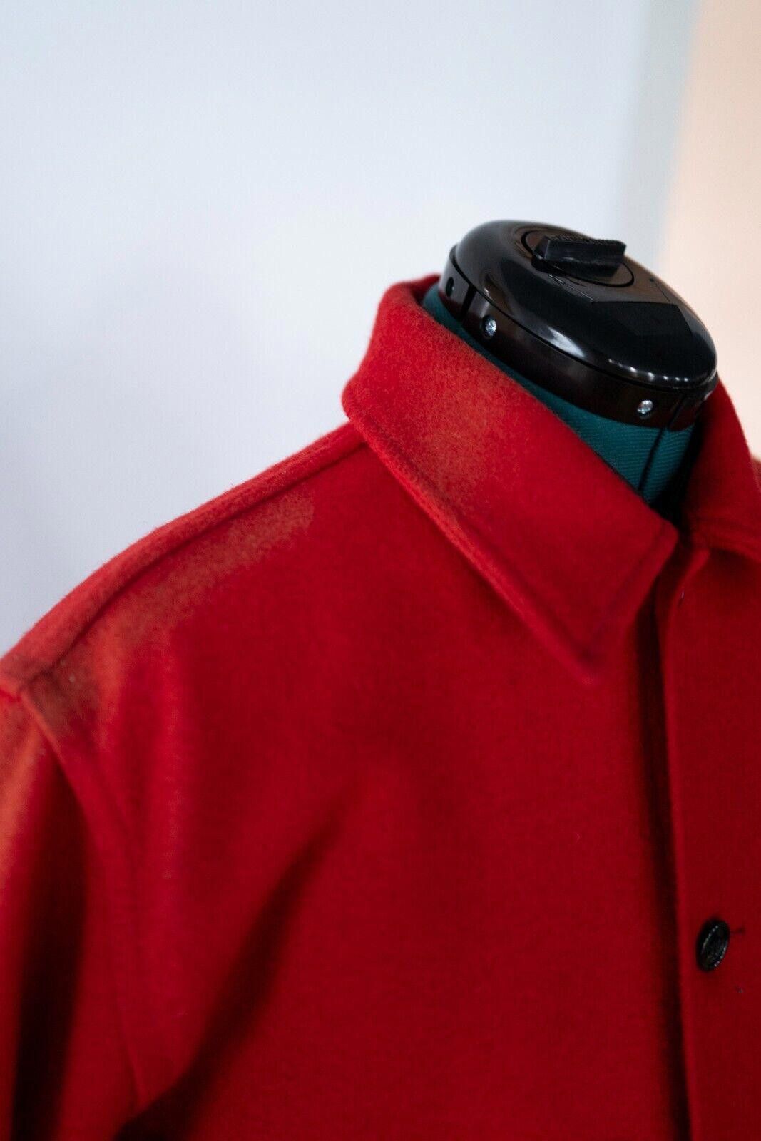 Filson Vintage '95 Filson Fire-Engine Red Mackinaw Cruiser Sz. M Size US M / EU 48-50 / 2 - 5 Thumbnail