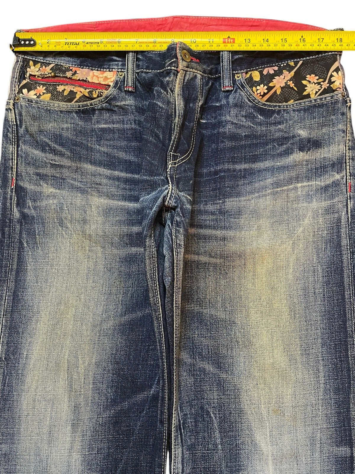 Eternal Vintage Japan Eternal Mud Thunder Wash Style Baggy Jeans Size US 36 / EU 52 - 11 Thumbnail