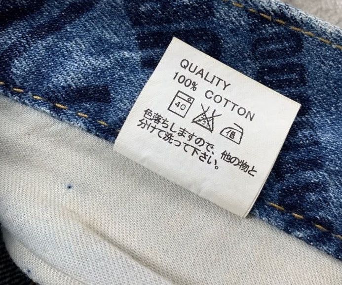 Japanese Brand Vintage Co and Lu All Over Print Jeans Size US 32 / EU 48 - 8 Thumbnail