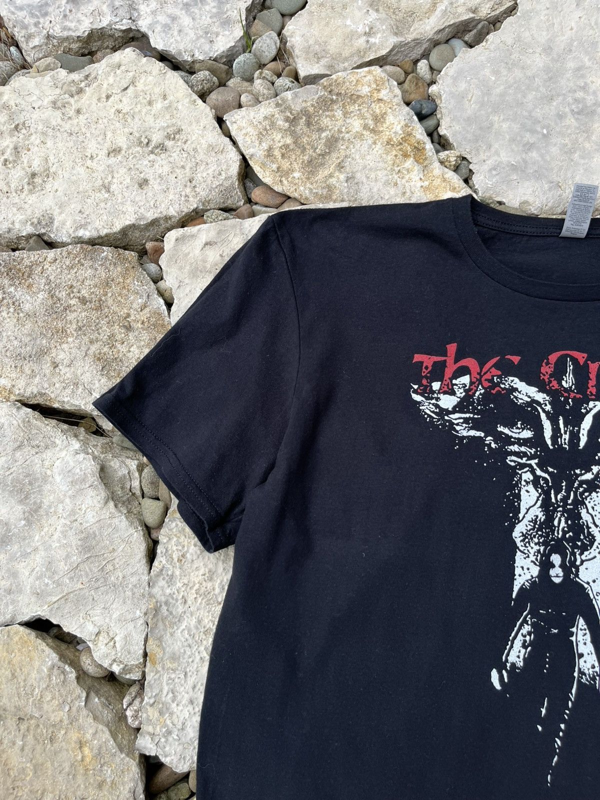 Band Tees × Vintage Vintage The Crow movie t-shirt logo y2k tee eyes Size US L / EU 52-54 / 3 - 5 Thumbnail