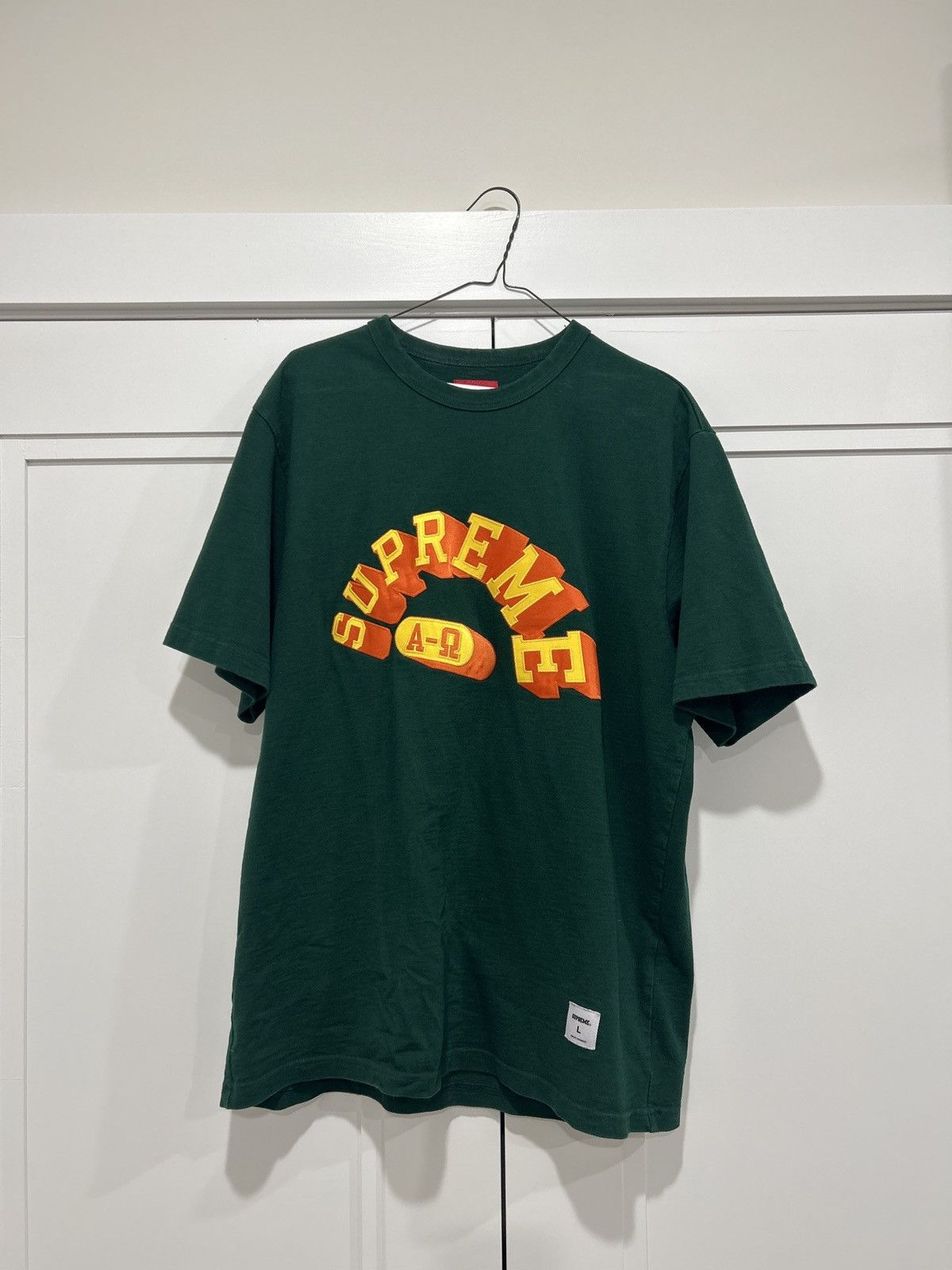 トップス Supreme Alpha Omega S/S Top \"Dark Teal\" Supreme Supreme Alpha Omega S/S Top Dark Teal | Grailed