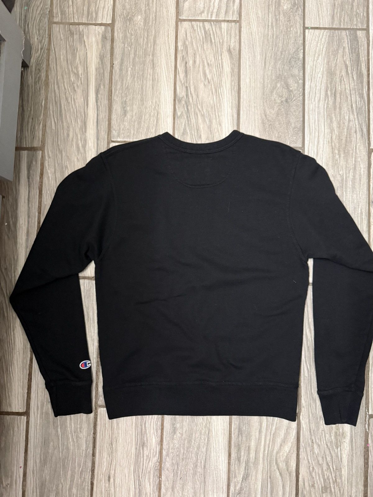 Champion Champion Athletic Men’s Pullover Logo Crewneck Black/White Size US S / EU 44-46 / 1 - 3 Thumbnail