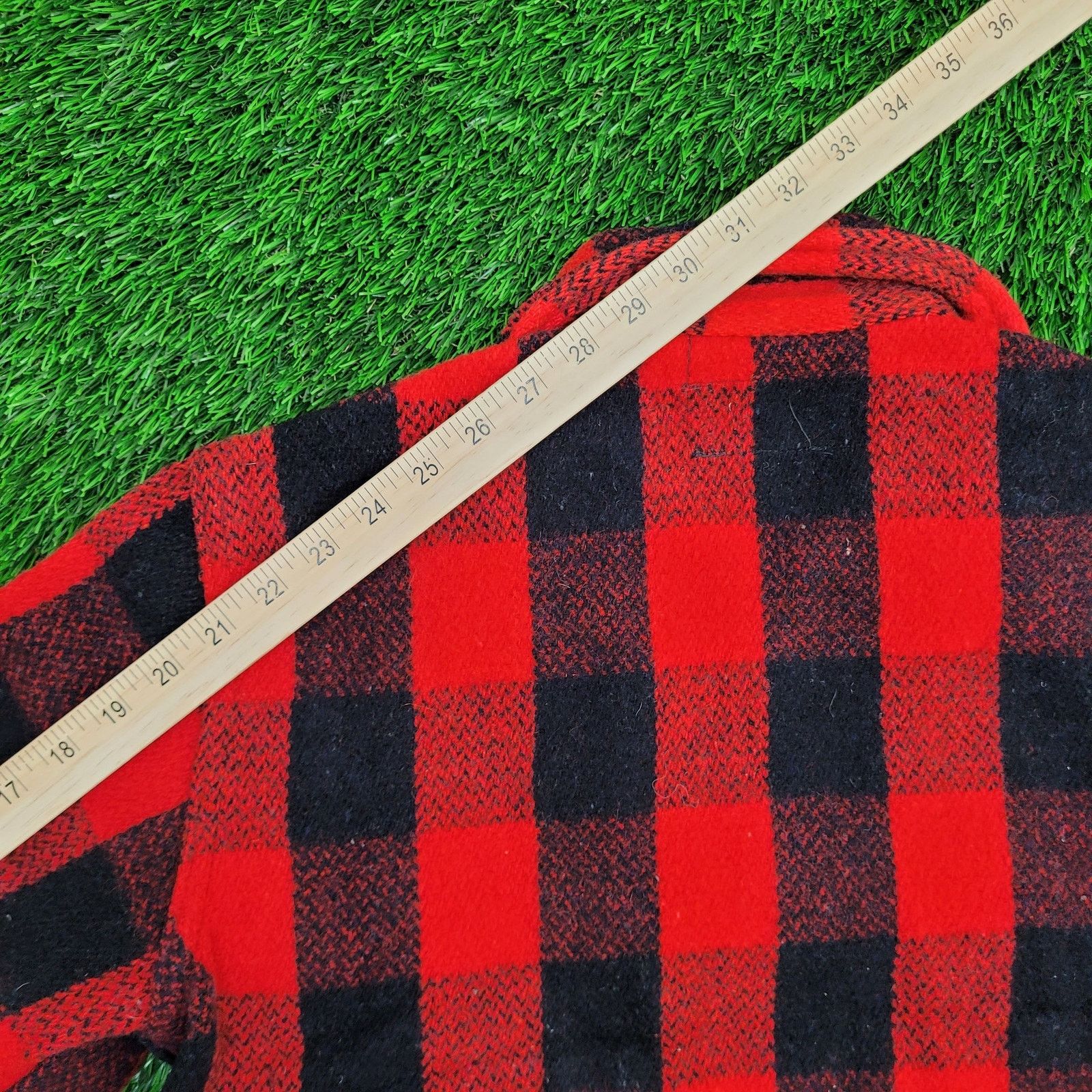Vintage VTG 50s Melton Buffalo Plaid Wool Hunting Jacket M Talon USA Size US M / EU 48-50 / 2 - 4 Thumbnail