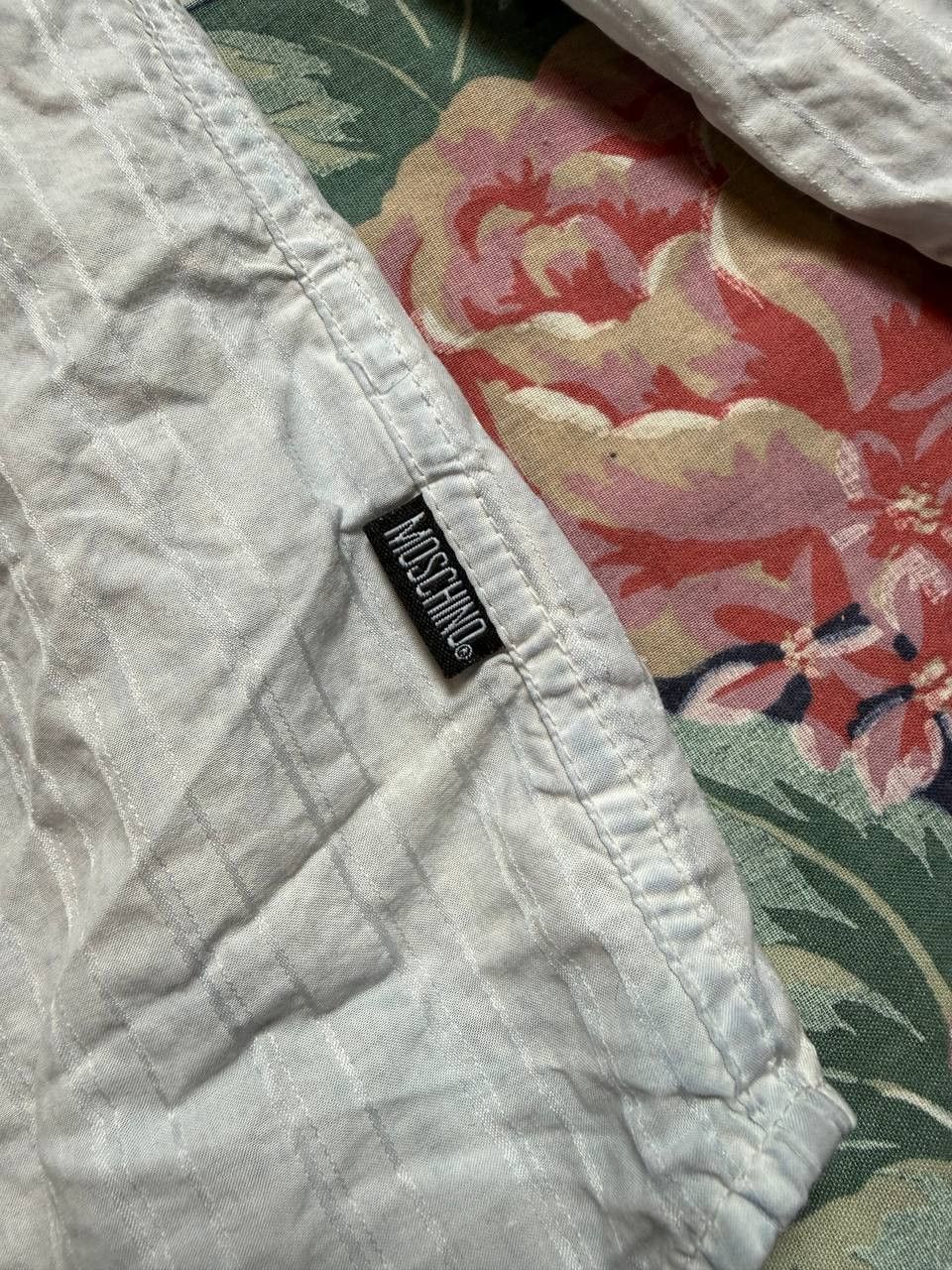 Moschino MOSCHINO JEANS SHIRT SHIRT CASUAL VINTAGE BLOUSE Size L / US 10 / IT 46 - 6 Thumbnail