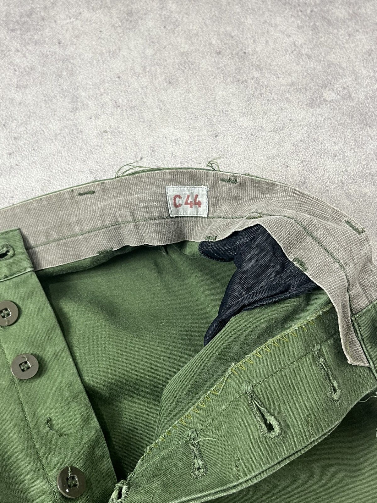 Japanese Brand × Vintage C44 swedish military trouser pants Size US 29 - 7 Thumbnail