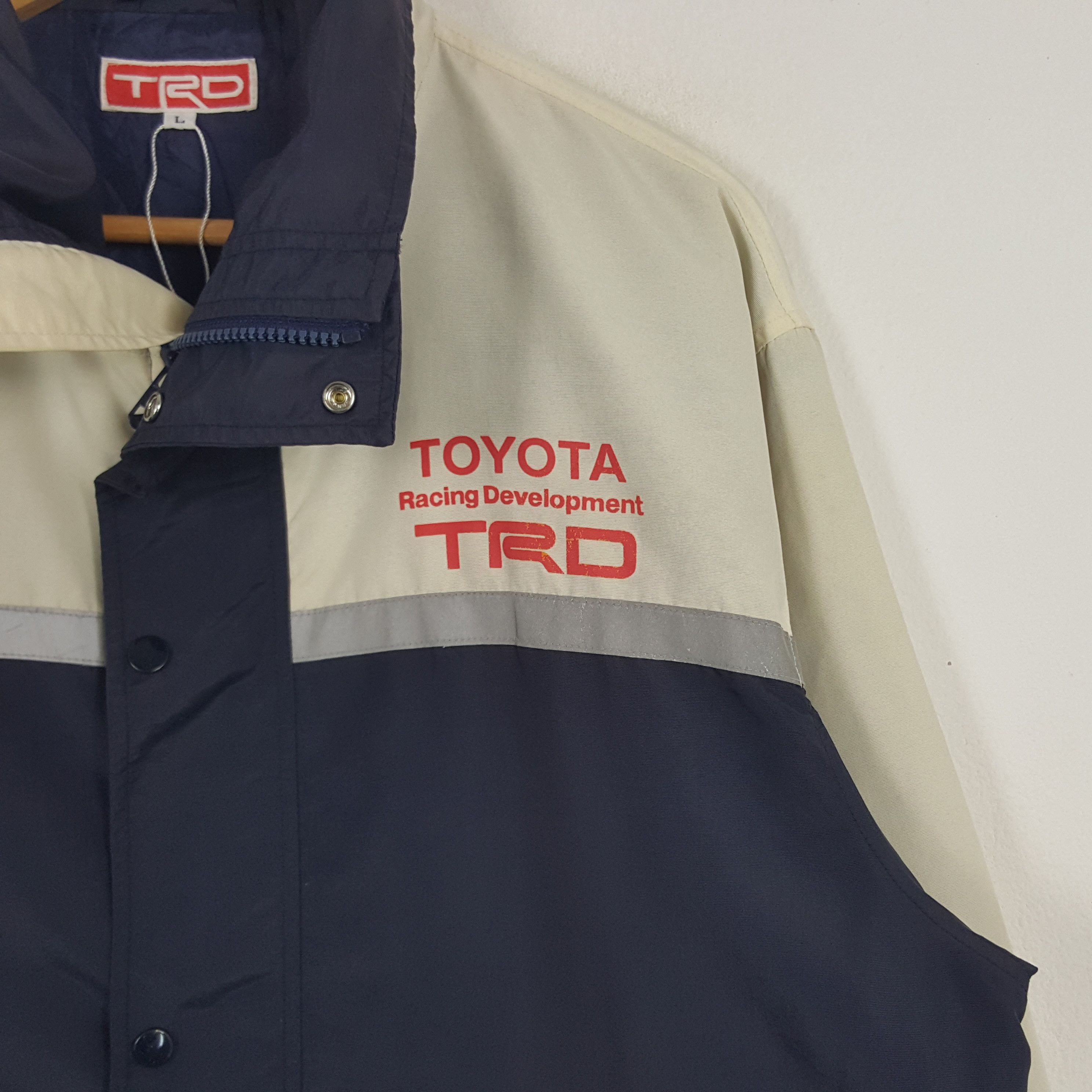 Japanese Brand × Vintage Vintage Racing Development TRD Japanese Brand Jacket Size US XL / EU 56 / 4 - 4 Thumbnail